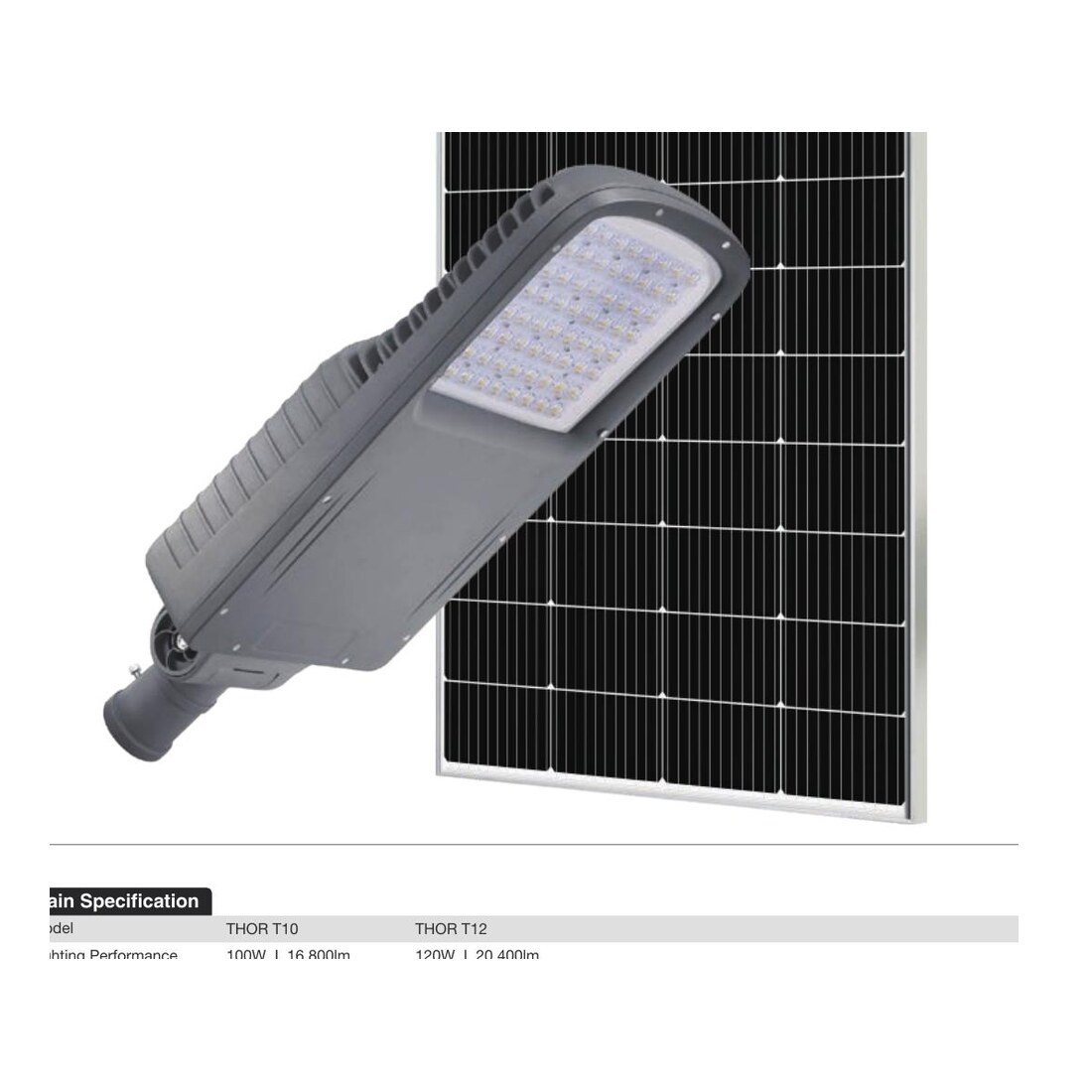 THOR T10 — 2-in-1 High-Output Street Light